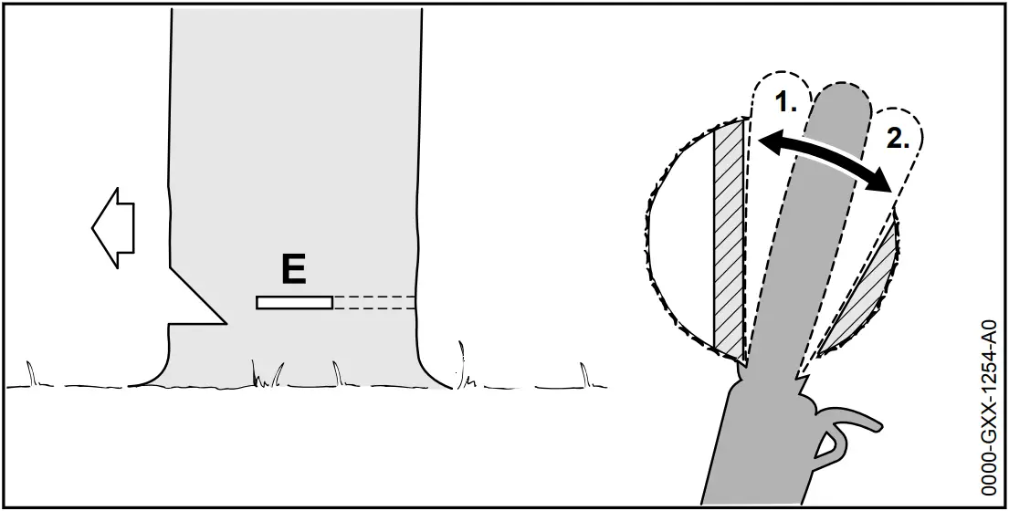 STIHL MSA 160 C 200 C Cordless Chainsaw - Plunge cutting 3