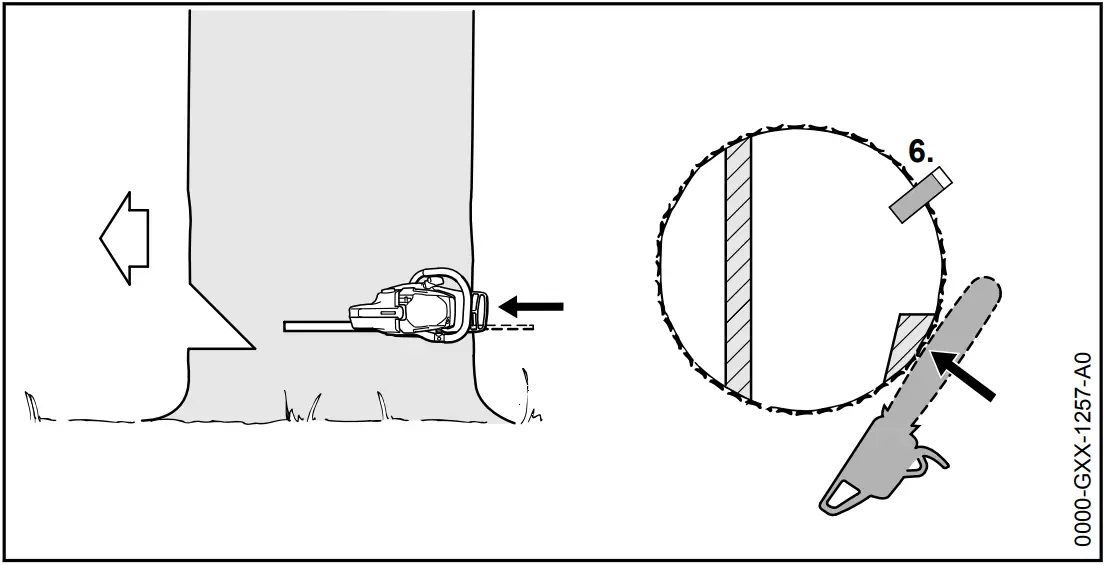 STIHL MSA 160 C 200 C Cordless Chainsaw - Plunge cutting 6