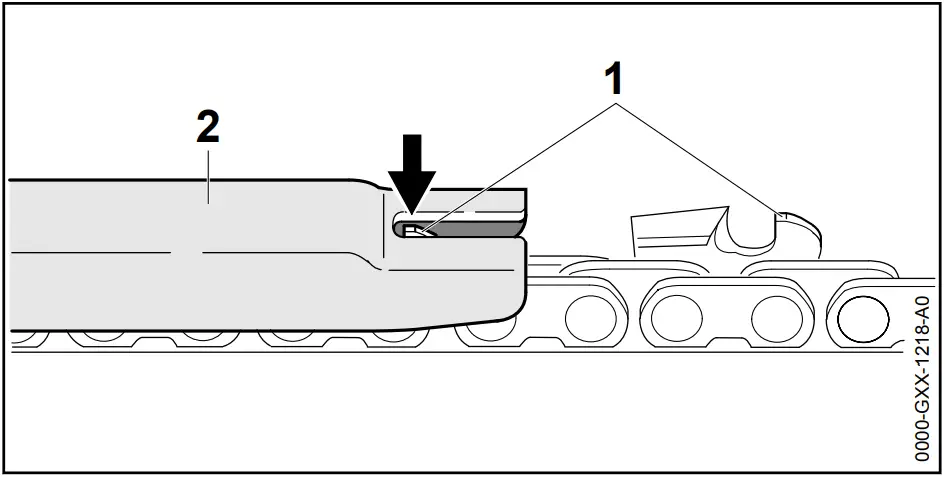 STIHL MSA 160 C 200 C Cordless Chainsaw - Saw Chain