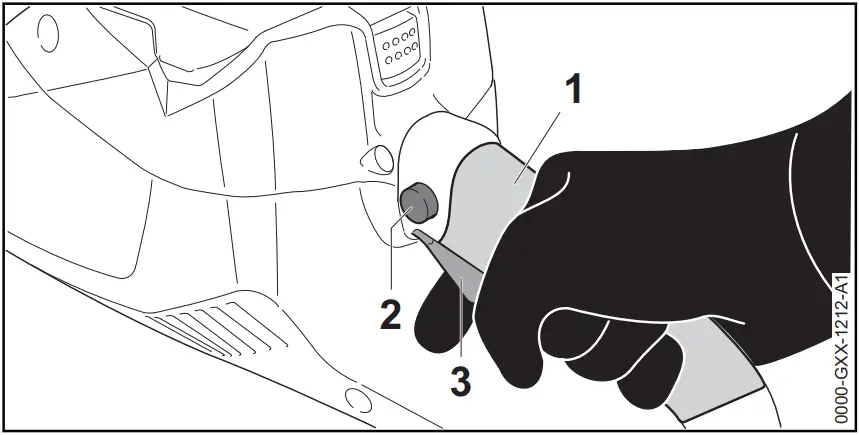 STIHL MSA 160 C 200 C Cordless Chainsaw - Switching On