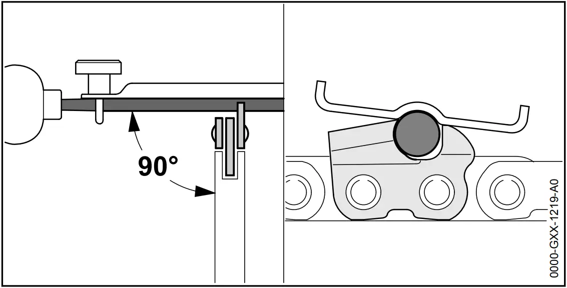 STIHL MSA 160 C 200 C Cordless Chainsaw - chain cutter