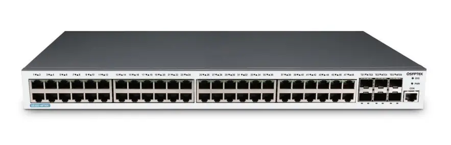 QSFPTEK S5300-48T6X 48 Port Ethernet L3 Switch