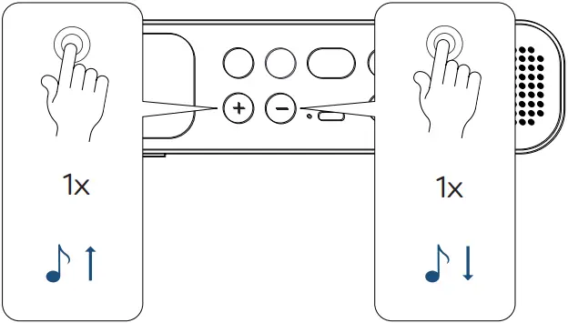 Kreafunk aWAKE 2 Alarmclock with Bluetooth speaker A21