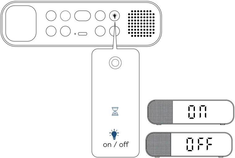 Kreafunk aWAKE 2 Alarmclock with Bluetooth speaker A26