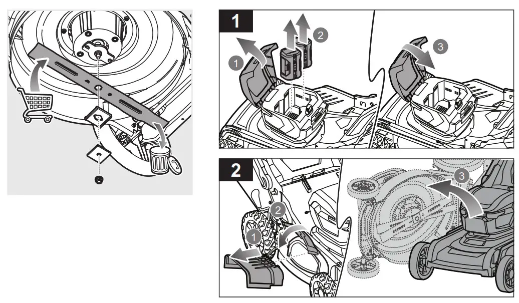RYOBI R36XLMWS6 36V HP Brushless 53cm Self Propelled Mower Dual Battery Kit - Figure12