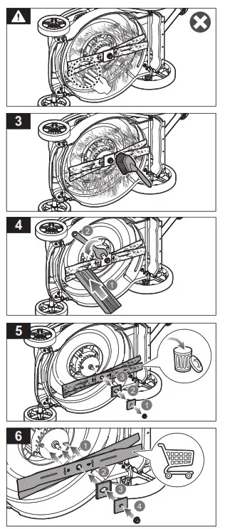 RYOBI R36XLMWS6 36V HP Brushless 53cm Self Propelled Mower Dual Battery Kit - Figure13