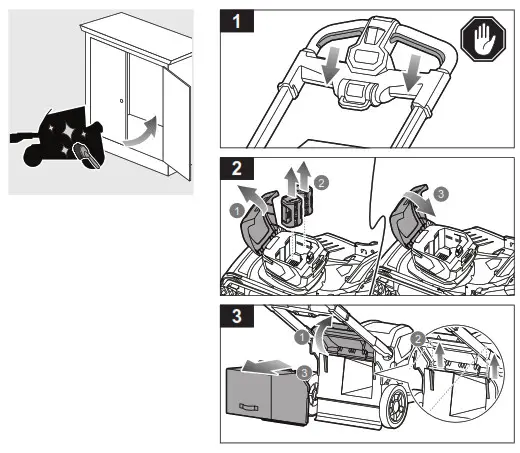 RYOBI R36XLMWS6 36V HP Brushless 53cm Self Propelled Mower Dual Battery Kit - Figure17