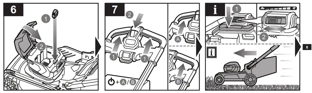 RYOBI R36XLMWS6 36V HP Brushless 53cm Self Propelled Mower Dual Battery Kit - Figure2