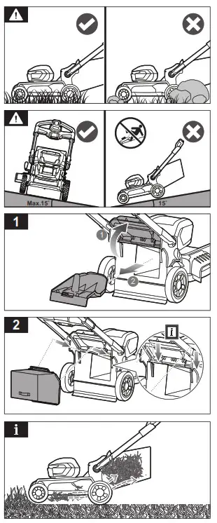 RYOBI R36XLMWS6 36V HP Brushless 53cm Self Propelled Mower Dual Battery Kit - Figure5