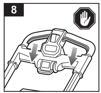 RYOBI R36XLMWS6 36V HP Brushless 53cm Self Propelled Mower Dual Battery Kit - door1