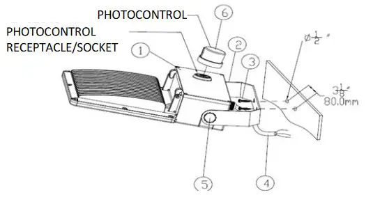 VENTURE LIGHTING AM0003 LED VFlood Fixture - fig 1