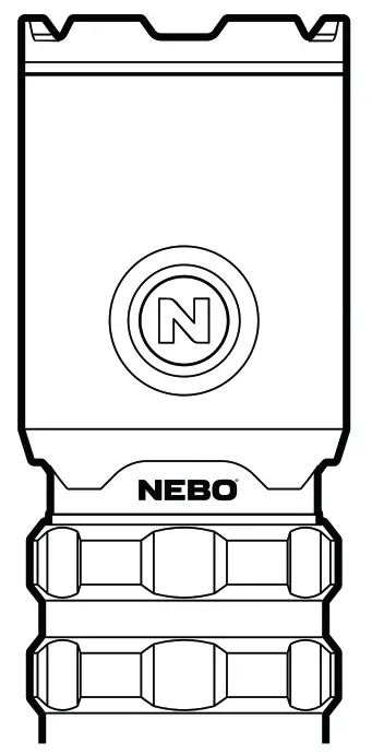 NEBO Torchy 2K Rechargeable Flashlight - OPERATION 2