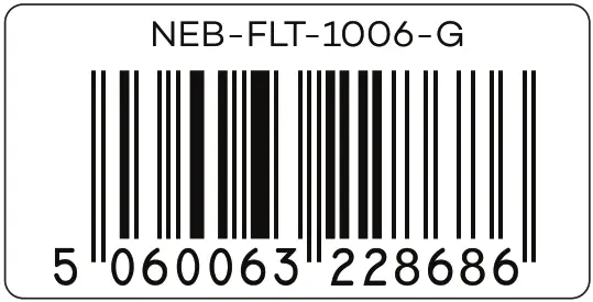 NEBO Torchy 2K Rechargeable Flashlight - bar code