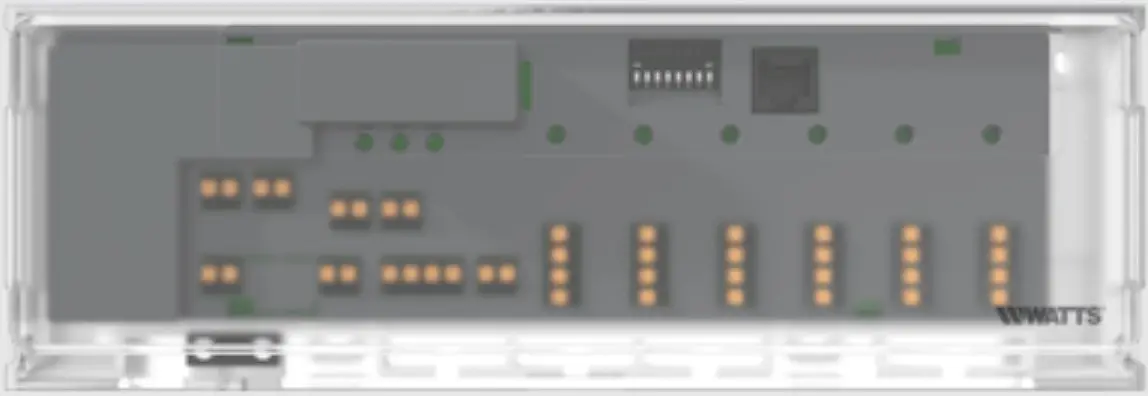 Vision Wireless 6 or 10 Zones Water Heating Controller Heat and Cool 24 or 230Vac