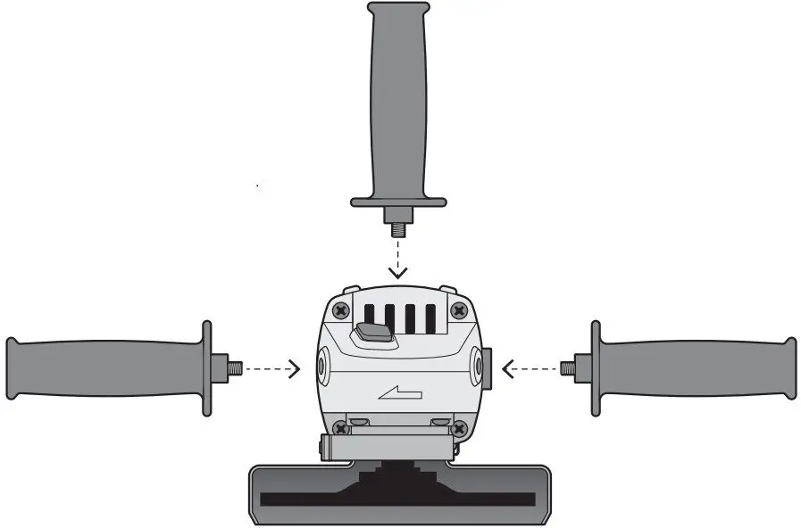 Auxiliary handle assembly