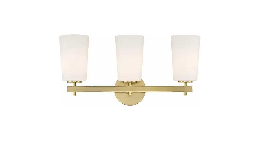 Crystorama Col-103-ag Colton 3-light Aged Brass Wall Sconce Instruction Manual