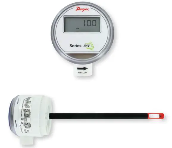 Dwyer-Series-AVLV-Low-Air-Velocity-Transmitter-with-Modbus-Communication-product