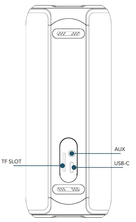 wave AMPED Series Large Portable Speaker - Fig 1