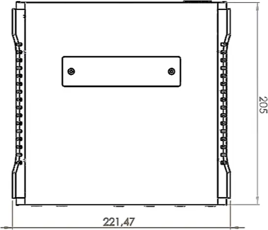 SYNQ DBT-04 I-O - Dimensions