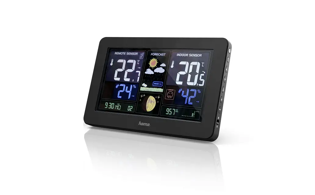 Hama 00185861 Color Weather Station Instruction Manual