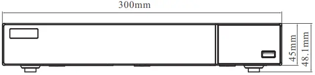 WORLD EYECAM AMX-93018H5NV-8P-3N 8 Channel HD PoE NVR A2