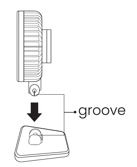 GAIATOP TF30 Small Desk Fan 2