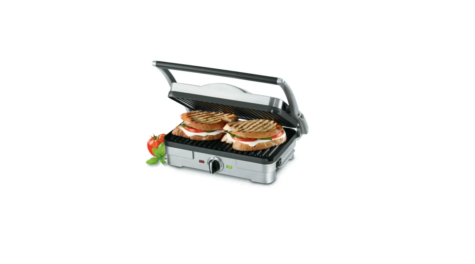 Cuisinart Gr-3 Griddler Jr. Nonstick Countertop Grill Instruction Manual