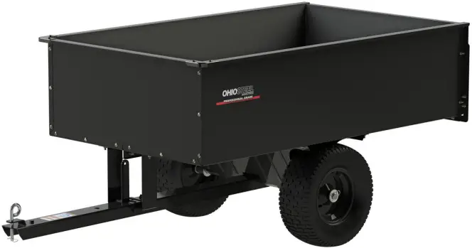OHISOTEEL 6000785 20 cu ft Steel Dump Cart A0