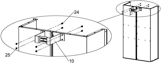 OHISOTEEL 6000785 20 cu ft Steel Dump Cart B2