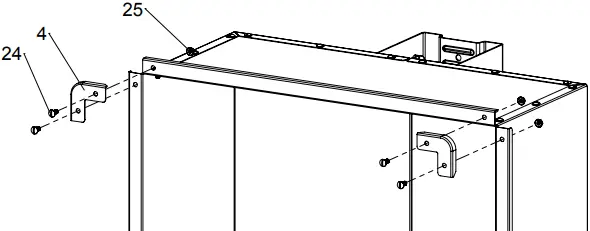 OHISOTEEL 6000785 20 cu ft Steel Dump Cart B5
