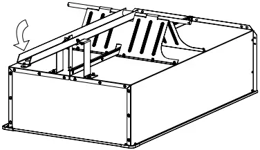 OHISOTEEL 6000785 20 cu ft Steel Dump Cart B7