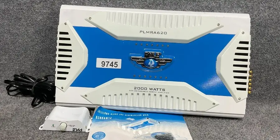 Pyle Plmra620 Car Audio Amplifier Instruction Manual Pyle Plmra620 Car Audio Amplifier Instruction Manual