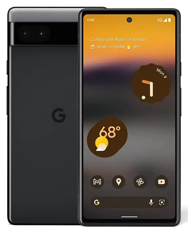 Google Pixel 6a Unlocked Android 5G Smartphone