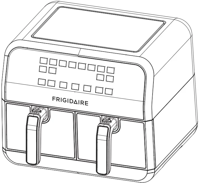 FRIGIDAIRE EAF703 8Q, 7.5L Dual Zone Air Fryer - Featured Image