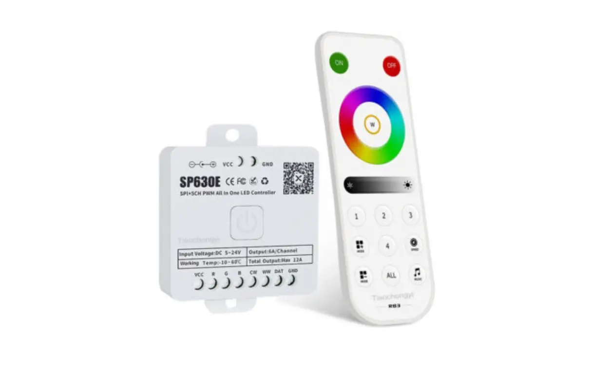 Ledlightsworld Sp630e 2.4g Touch Remote Control Led Instructions