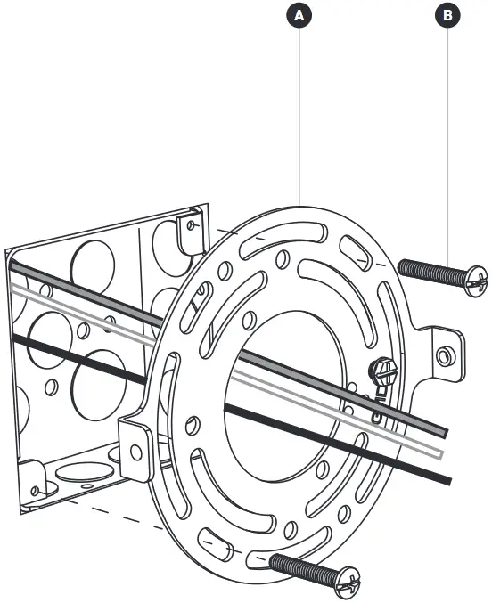 Atlanta ATH 6810 Professional Hair Dryer - MOUNTING BRACKET
