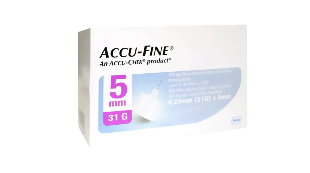 Accu-chek Accu-fine Pen Needles Instruction Manual