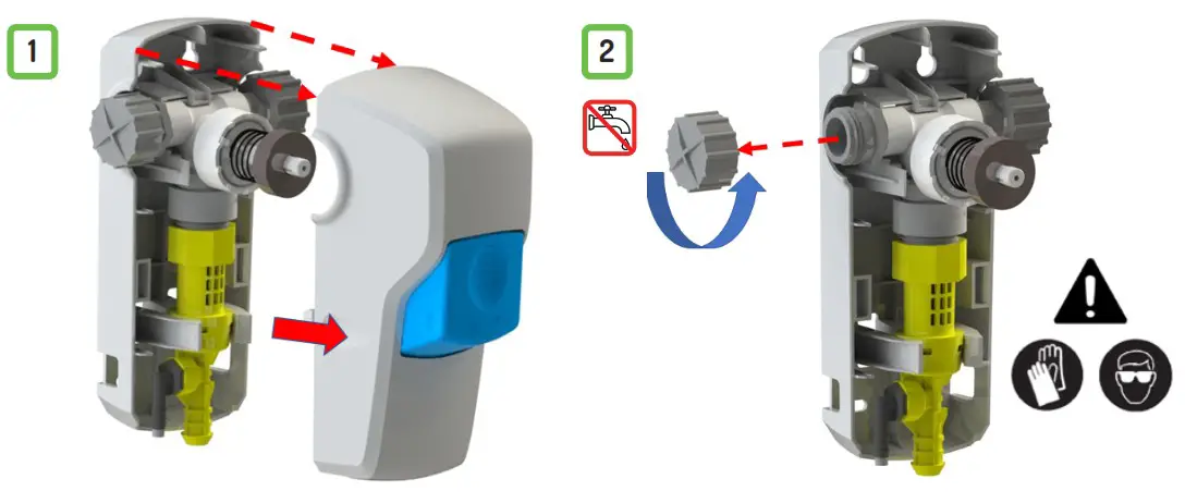 HYDRO AccuMini Venturi Dispenser - daisy 1
