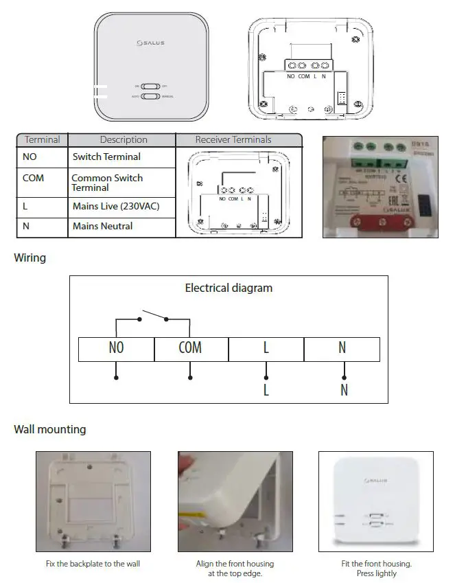 SALUS-RT310RF-Digital-Room-Wireless-Thermostat-Installation-Manual-FIG-4