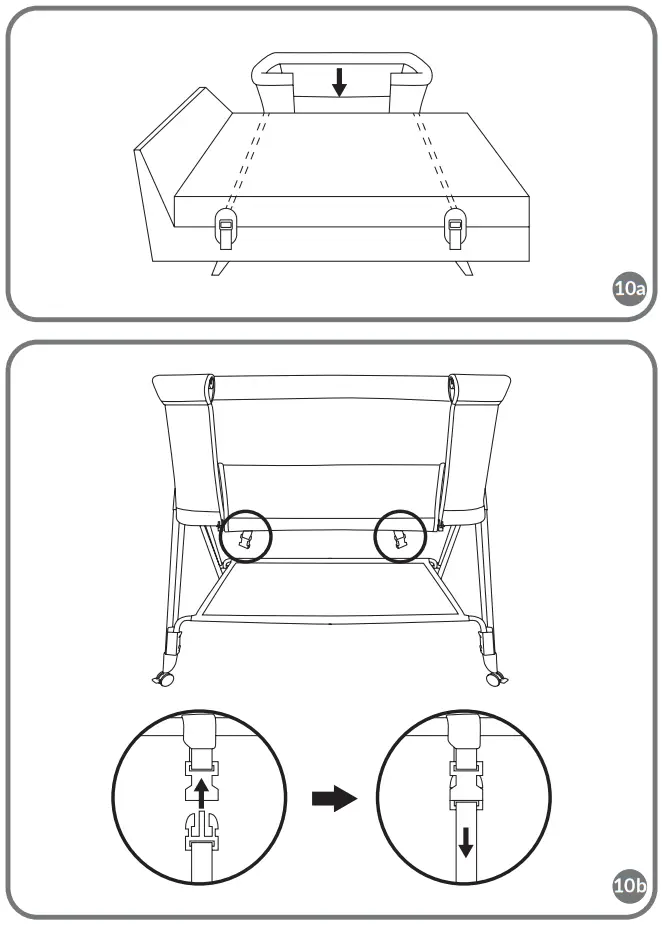 lionelo Luna Baby Bed - Assembly 5