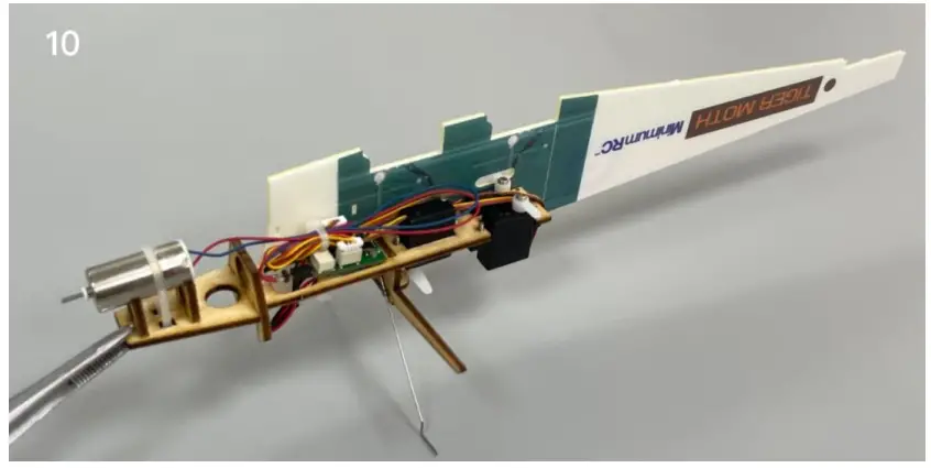 Makerfire MinimumRC Tigermoth DH-82A Micro Scale 4CH 360mm RC Airplane - Figure 10