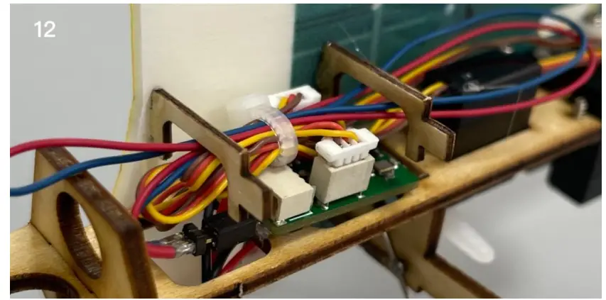 Makerfire MinimumRC Tigermoth DH-82A Micro Scale 4CH 360mm RC Airplane - Figure 12