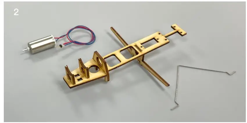 Makerfire MinimumRC Tigermoth DH-82A Micro Scale 4CH 360mm RC Airplane - Figure 2