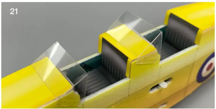 Makerfire MinimumRC Tigermoth DH-82A Micro Scale 4CH 360mm RC Airplane - Figure 21