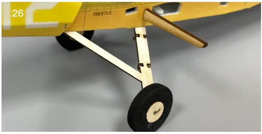 Makerfire MinimumRC Tigermoth DH-82A Micro Scale 4CH 360mm RC Airplane - Figure 26