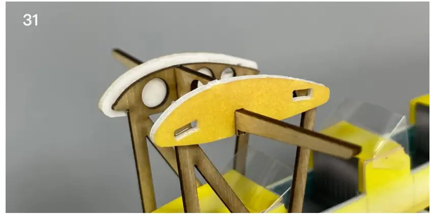 Makerfire MinimumRC Tigermoth DH-82A Micro Scale 4CH 360mm RC Airplane - Figure 31