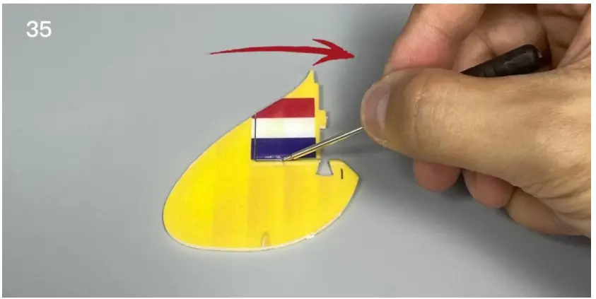 Makerfire MinimumRC Tigermoth DH-82A Micro Scale 4CH 360mm RC Airplane - Figure 35