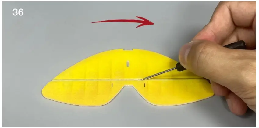 Makerfire MinimumRC Tigermoth DH-82A Micro Scale 4CH 360mm RC Airplane - Figure 36