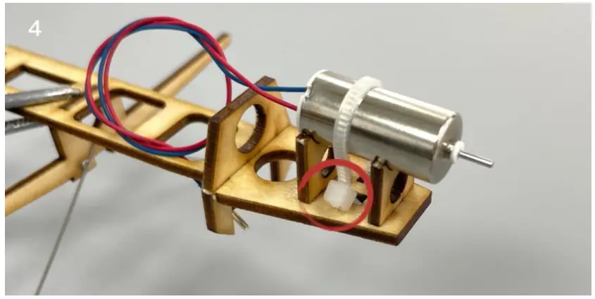 Makerfire MinimumRC Tigermoth DH-82A Micro Scale 4CH 360mm RC Airplane - Figure 4