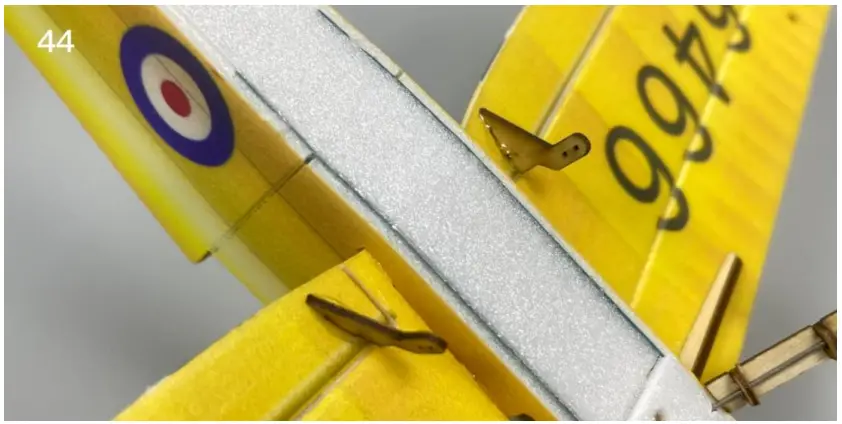 Makerfire MinimumRC Tigermoth DH-82A Micro Scale 4CH 360mm RC Airplane - Figure 44